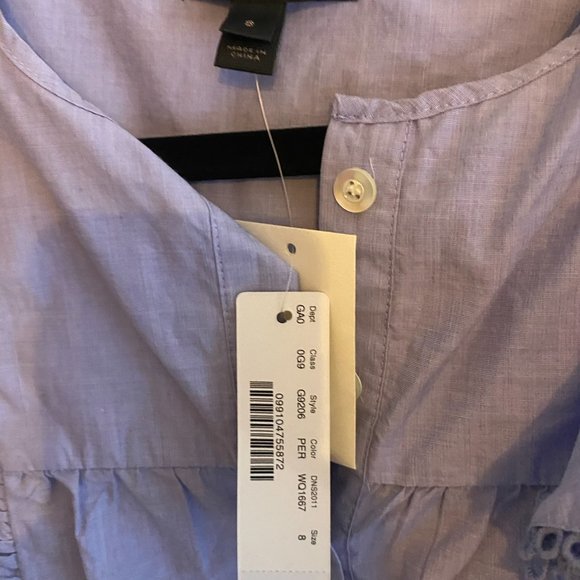 *NWT* J. Crew Ruffle-Front Top - Picture 4 of 4